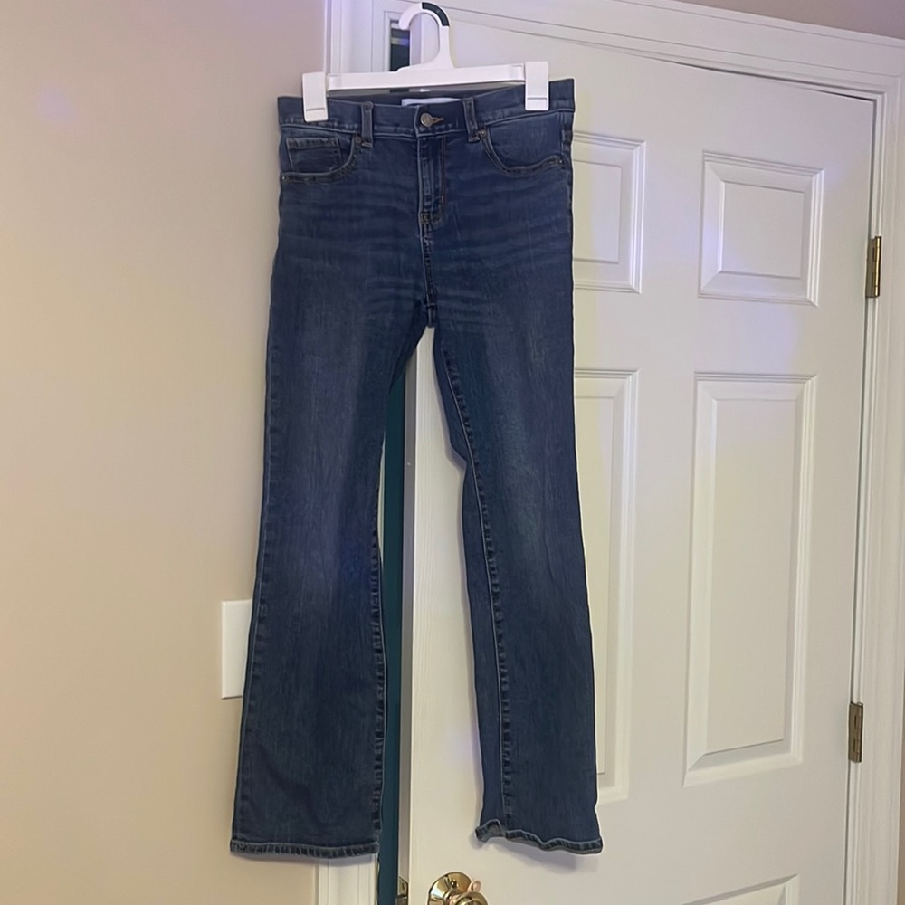 Old navy bootcut jeans size 14 girls